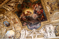 Gold decorated ceiling