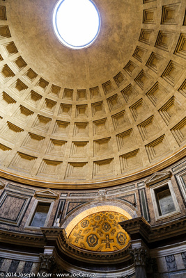 The Pantheon interior dome