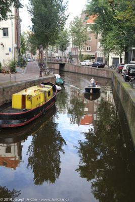 Boats on a canal