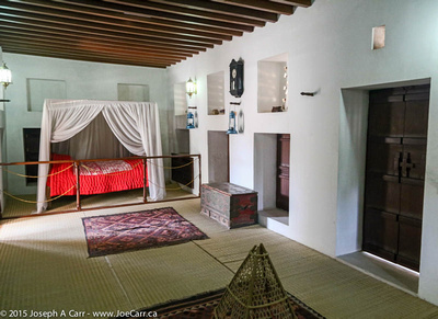 Sheikh Zayed & his wife's bedroom