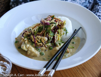 Seafood curry