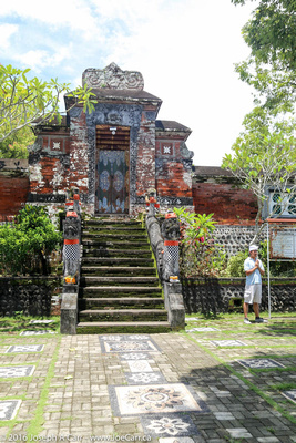 Temple steps and entrance