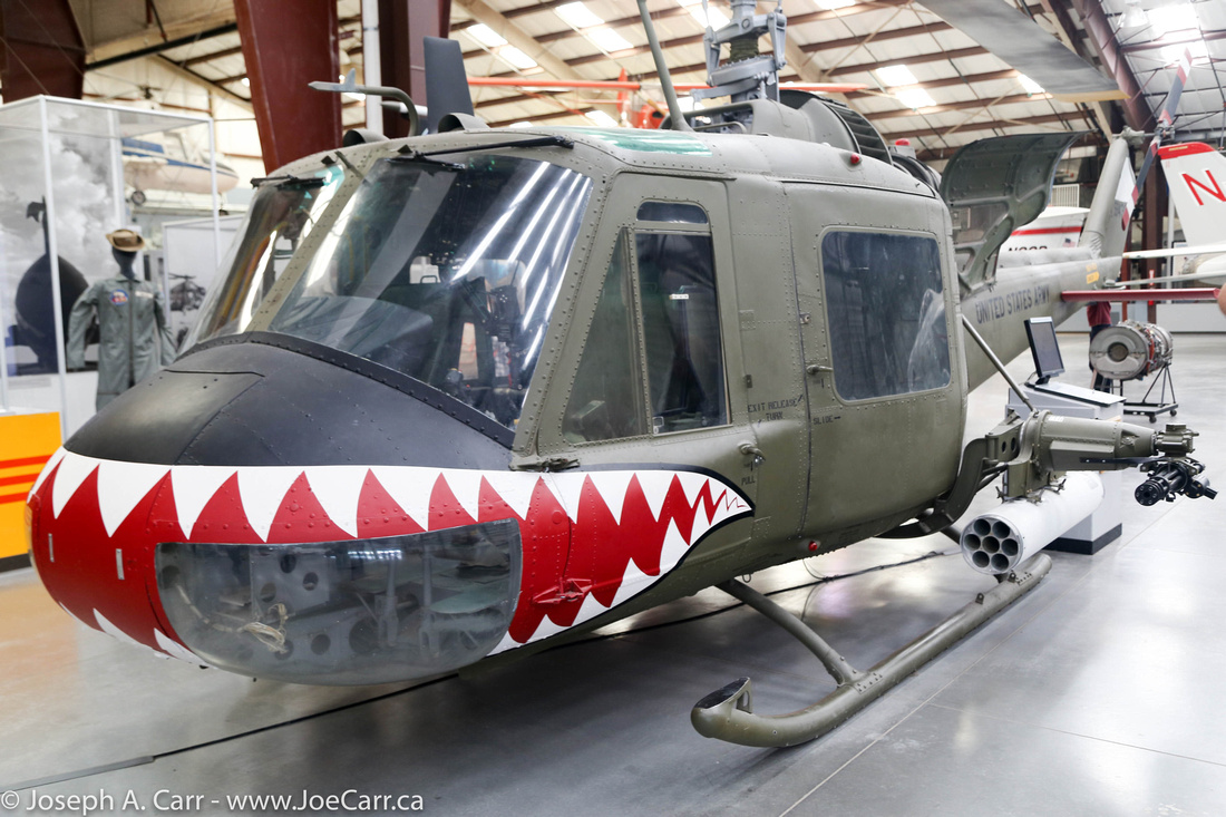 Bell UH-1C *UH-1M) Iroquois (Huey) helicopter