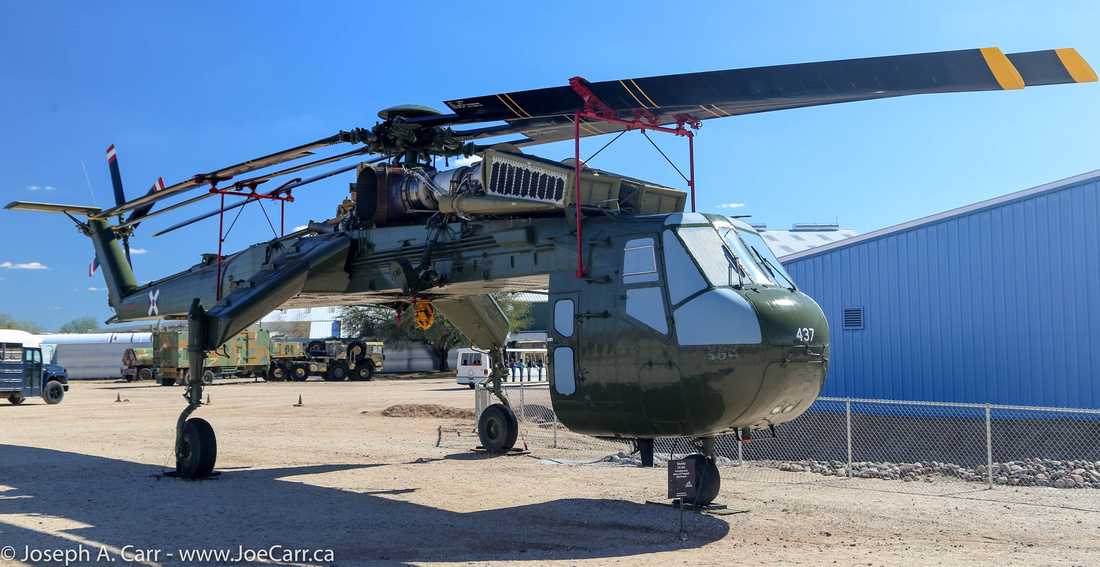 Sikorsky CH-54A Tarhe (Skycrane) heavy lift helicopter