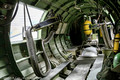 Side gunner & inside fuselage