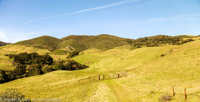 Hilly rangeland