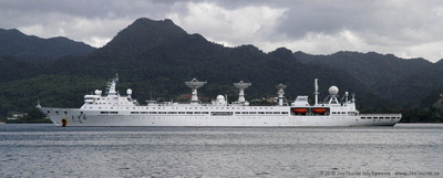 Yuan Wang 6 Chinese missile & satellite tracking ship