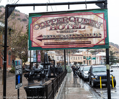 Sign: Copper Queen Hotel