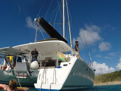 Our excursion sailboat
