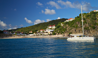 Shell beach and resort
