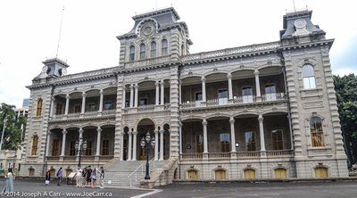 Front of the Iolani Palace