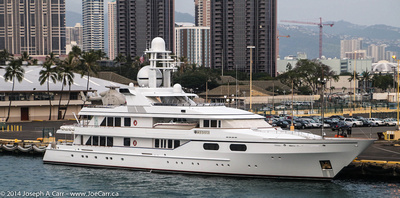 Luxury yacht Méduse