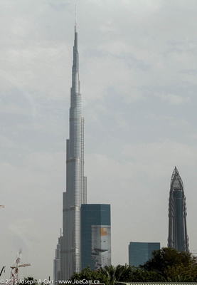 The Burj Khalifa tallest building in the world