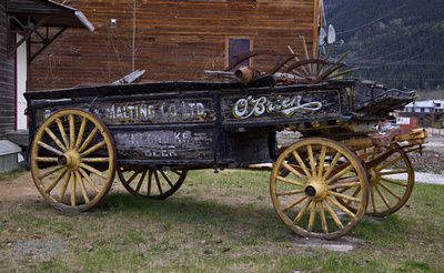 Old beer wagon