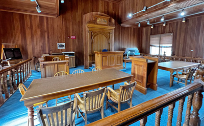 Active Courtroom inside the museum