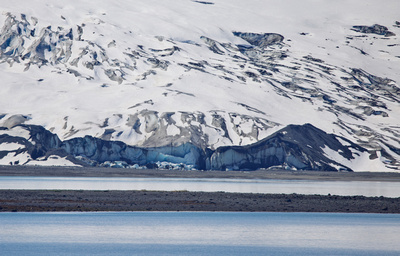 Snow-covered Reid Glacier