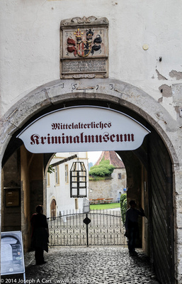 Entrance to the  Kriminal Museum