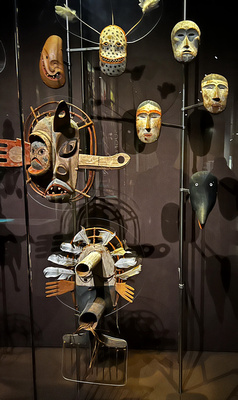 Kegginaquq and Kilnauq masks