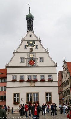 The town clock