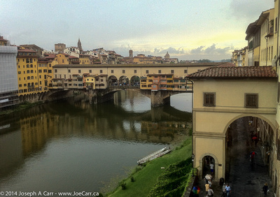 Ponte Vecchio and the Arno River